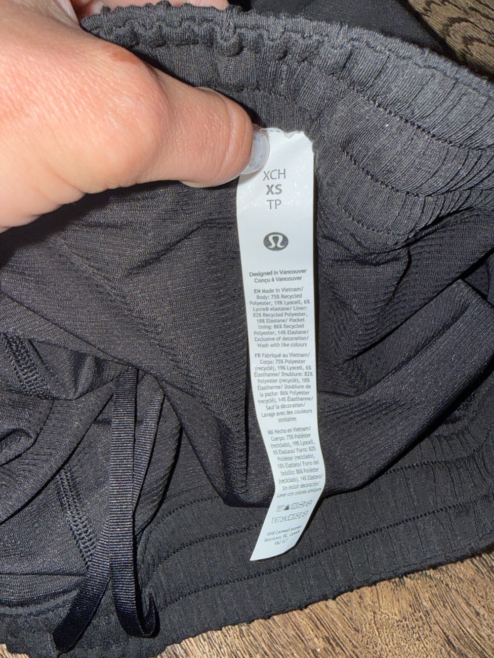 NWT Lululemon Jersey Training Super High Rise Short - Picture 9 of 9